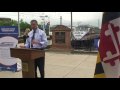 Gov. Martin OMalley introduces new, green MARC locomotives