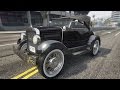 Ford T 1927 Roadster for GTA 5 video 1