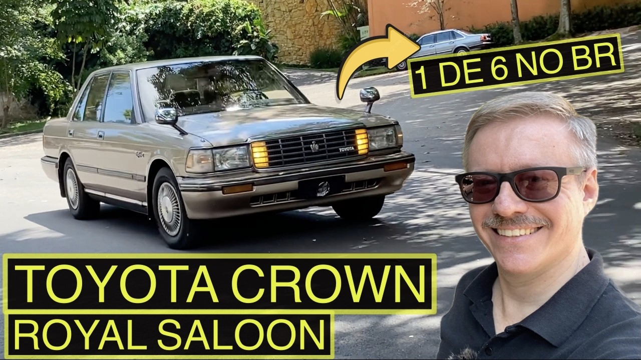 TOYOTA CROWN ROYAL SALOON: a receita do requinte nipônico tem apenas 6 unidades no Brasil