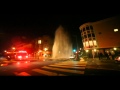 fire hydrant explosion gyser over 3 stories high