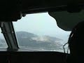 Dash 8 Visual Approach an Island Airport in Hazy Weather! Dash 8 Visual Approach an Island Airport in Hazy Weather!