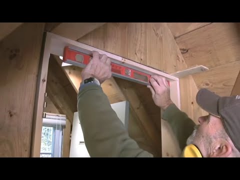 how to frame a door