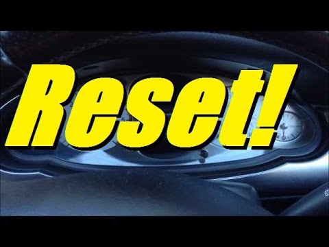 how to reset oil service on mg zt