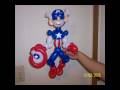 CAPTAIN AMERICA Part one balloon tutorial