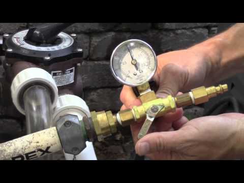 how to find a leak in swimming pool plumbing