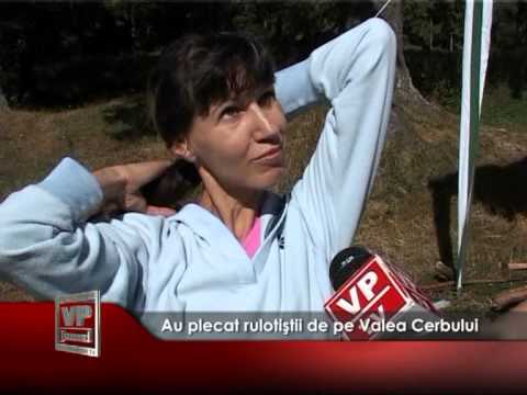 Au plecat rulotiştii de pe Valea Cerbului