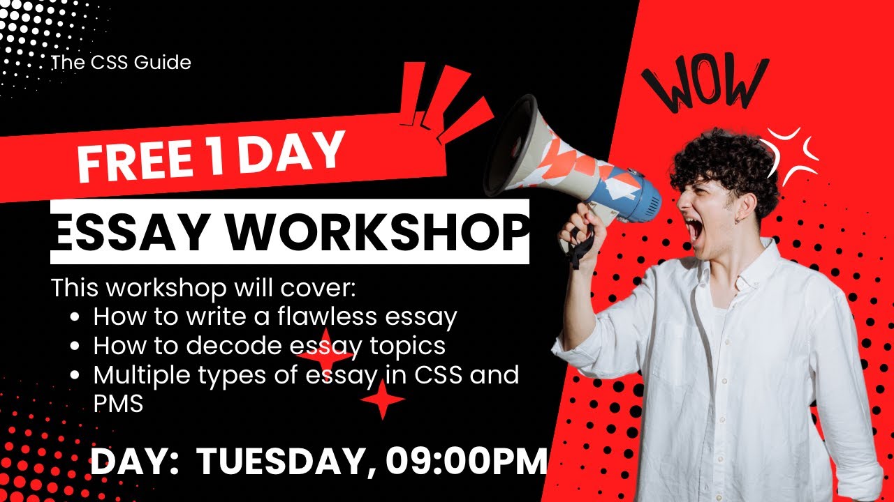 Essay Grand Workshop | Decoding Topics Making Outlines, and Writing Essays