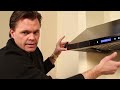 www.prolinerangehoods.com Product demonstration of a Proline PLFW115 & PLFW116 range hood.
