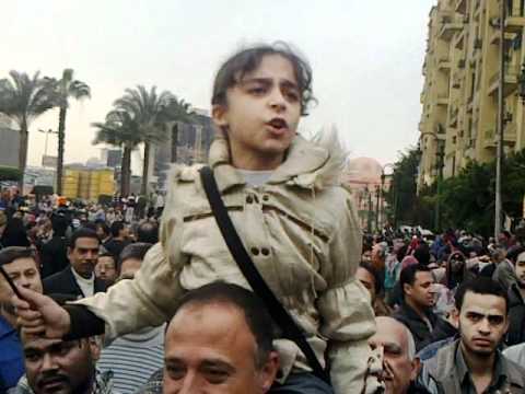 سارة طفلة مصرية الهبت ميدان التحرير