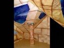 Airbrushing mural by In-art (Egyptian theme) Airbrushing mural by In-art (Egyptian theme)