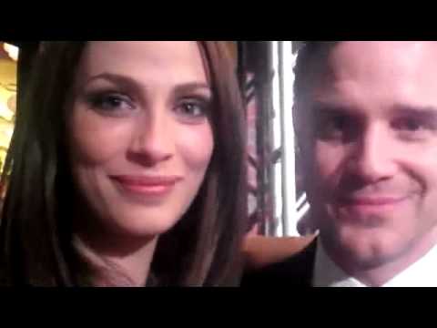 WAREHOUSE 13 Stars Eddie McClintock and Joanne Kelly Spill on a 