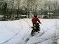 enduro sulla neve... husqvarna wr 125