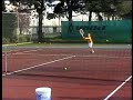 Adriana forehand tennis 6 years old
