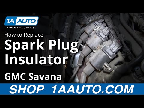 How To Install Replace Spark Plug Insulators Chevy Express GMC Savana