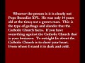 Jesuitinfiltrator!  Satan's Child?