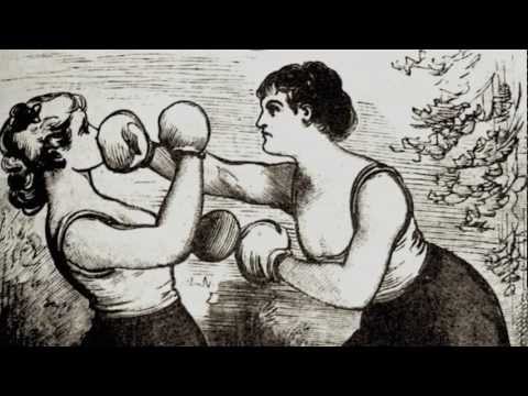 women topless boxing