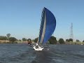 pat whitmarsh, ben glass, paul allen and justin scott sail the 2006 delta ditch run in the skiff foudation's blue aussie 18 (ex sunrise 7). they started an hour behind the keelboats and managed to pass almost all of them before the finish. thanks to avery patton for shooting video.