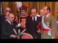 El juramento de  Juan Carlos I