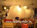 BANDIT dimgenerator, ett aktivt och mycket effektivt inbrottsskydd. Det är svårt att stjäla något när visibiliteten är under 25 cm. BANDIT är både ett inbrottsskydd samt ett rånskydd, BANDIT har bevisat sin effektivitet vid ett flertal grova rån, som oftast avbryts efter bara några sekunder efter att dimman släppts ut. Boka en demonstration på www.banditsverige.se