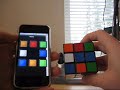 The CubeCheater iPhone app takes pictures of Rubik's cubes and shows you how to solve them.