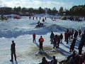 Snowmobile racing in Karasjok