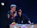 andrew eldritch (sisters of mercy) as surprise guest at the off beat nacht festival (1989/feb/16) hosted by christian eckert.
from german television (off beat, tele 5) / vhs video tape.
the audience is pretty annoyed because the residents who just left the stage only played a very short set.