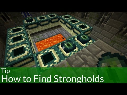 how to locate strongholds in minecraft