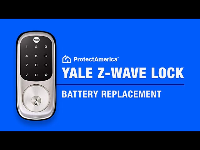 Yale Z-wave Touchscreen Lock YRD226 | Protect America