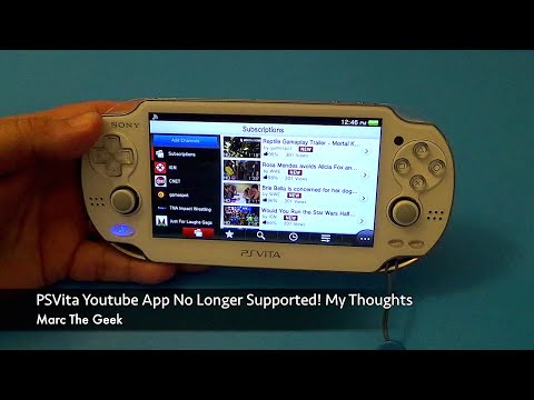 how to get youtube on a ps vita