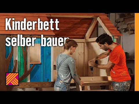 Kinderbett selber bauen | HORNBACH Möbelbau