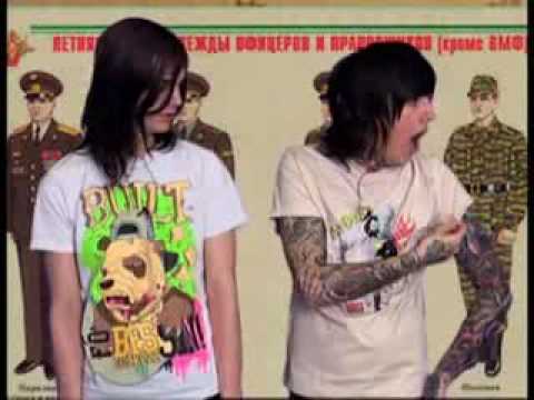 the cutest video of oli sykes and curtis :D