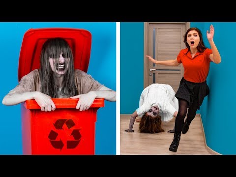 Try Not To Laugh: 14 Halloween Pranks Gone Wrong / DIY Halloween Decor Ideas