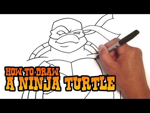 how to draw teenage mutant ninja turtles