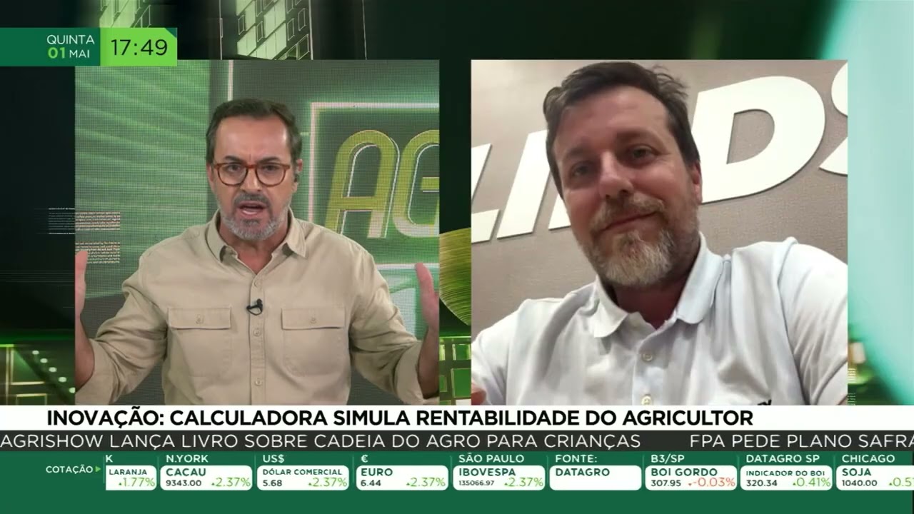 Inovação: calculadora simula rentabilidade do agricultor