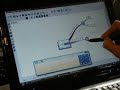 iMindMapをタブレットPCを使って操作するデモです。