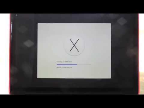 how to install os x usb drive