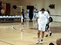 Sun Ming Ming warming up
