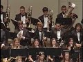 Texas 5A State Honor band at Texas Music Educators Association Convention.  Music starts at about 1:45.  Marche Joyeuse by Chabrier.  Part 1 of 10.  High-quailty DVD of this complete concert can be ordered here:https://omni-video.hosting-advantage.com/tmea.htm