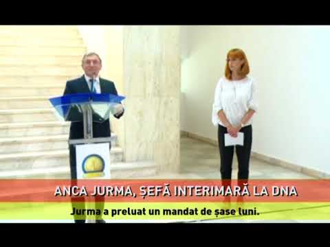 Anca Jurma a preluat, temporar, șefia D.N.A.