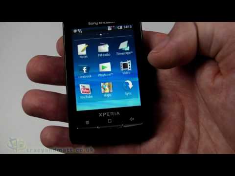 Sony Ericsson Xperia X10 mini unboxing video
