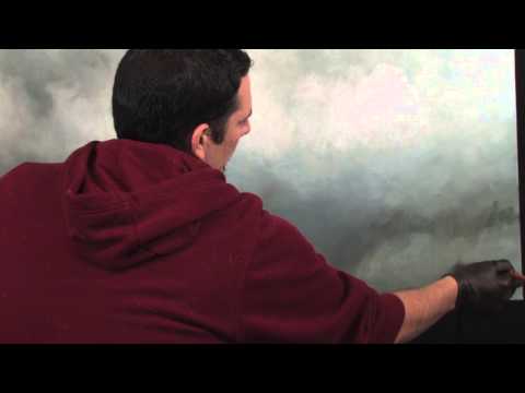 how to oil paint clouds