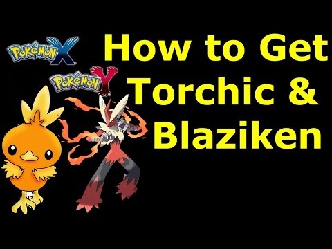 how to get torchic in pokemon x and y