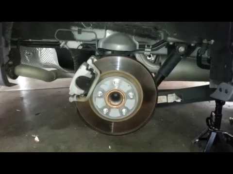 2013 Dodge Grand Caravan – Checking Rear Disc Brakes & About To Replace Pads