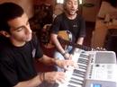 tin y maxi desde tucuman-argentina, un temazo de the gathering on keyboard