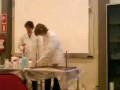 Ethanol + Hydrogen peroxide + Potassium permanganate + fire :D