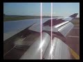 Qantas Boeing 747-400ER landing into Sydney International