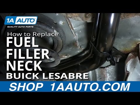 How To Install replace Rusted Fuel Tank Filler Neck 1992-99 Buick Lesabre