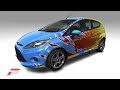 Forza 3 Custom Paint Job : 2009 Ford Fiesta