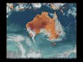 Australian IR Satellite images video Oct 2004 to March 2005