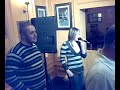 sarah singing her heart out in the turks head in darlington-notice how she is camera shy??